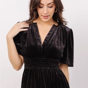 Baltic Born Artemis Velvet Maxi Dress